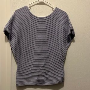 Uniqlo lavendar sweater top, size small, pre owned.